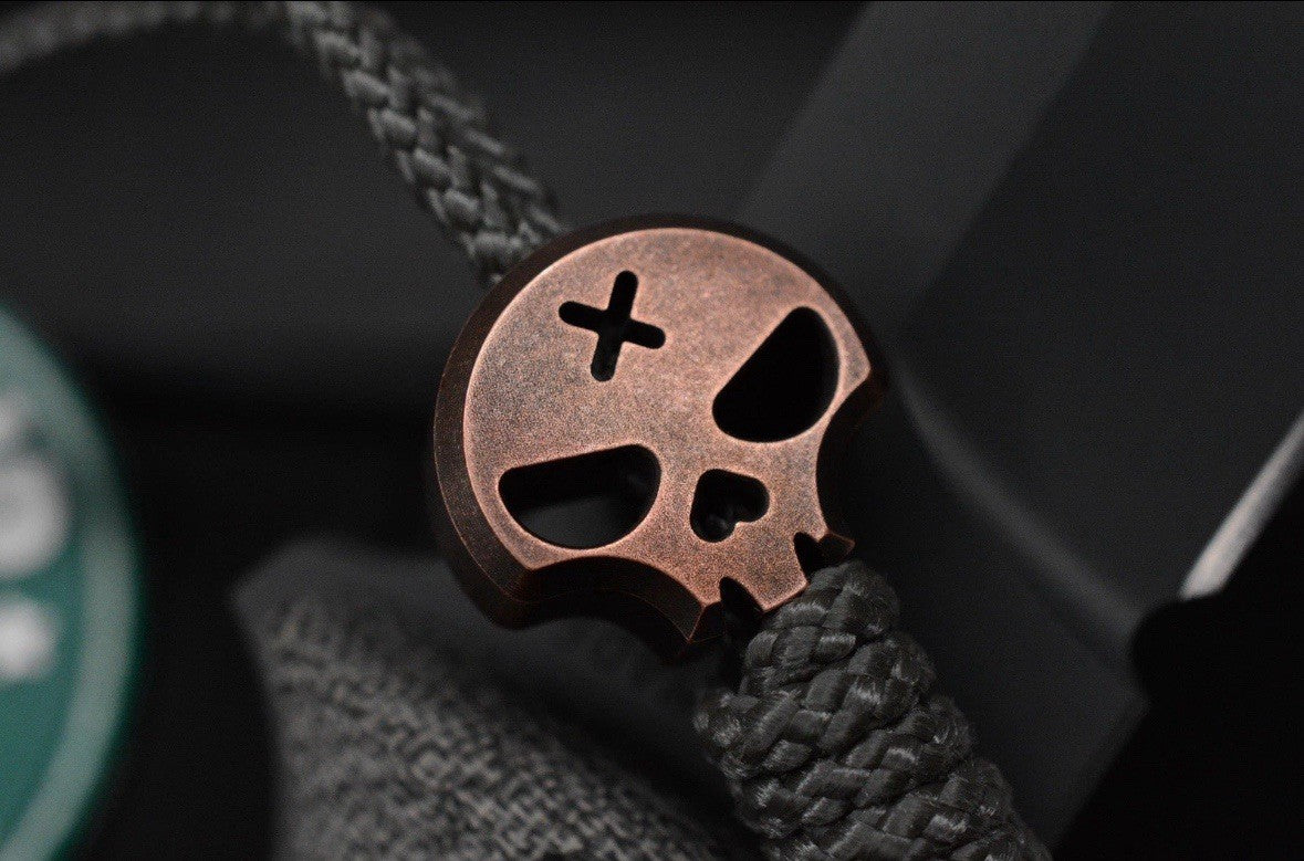 NEW Chris Reeve Knives Green Beret MAGNACUT Black PVD w/Brass Necro Bead & Patch