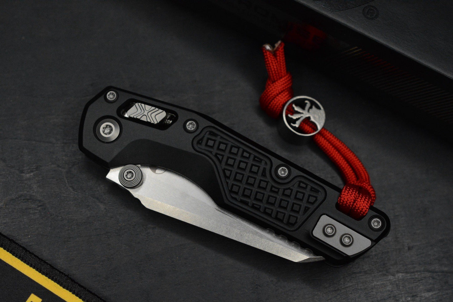 NEW Microtech MSI MINI Proof Run Low SN 008 - SW M390K / Black Aluminum Frag