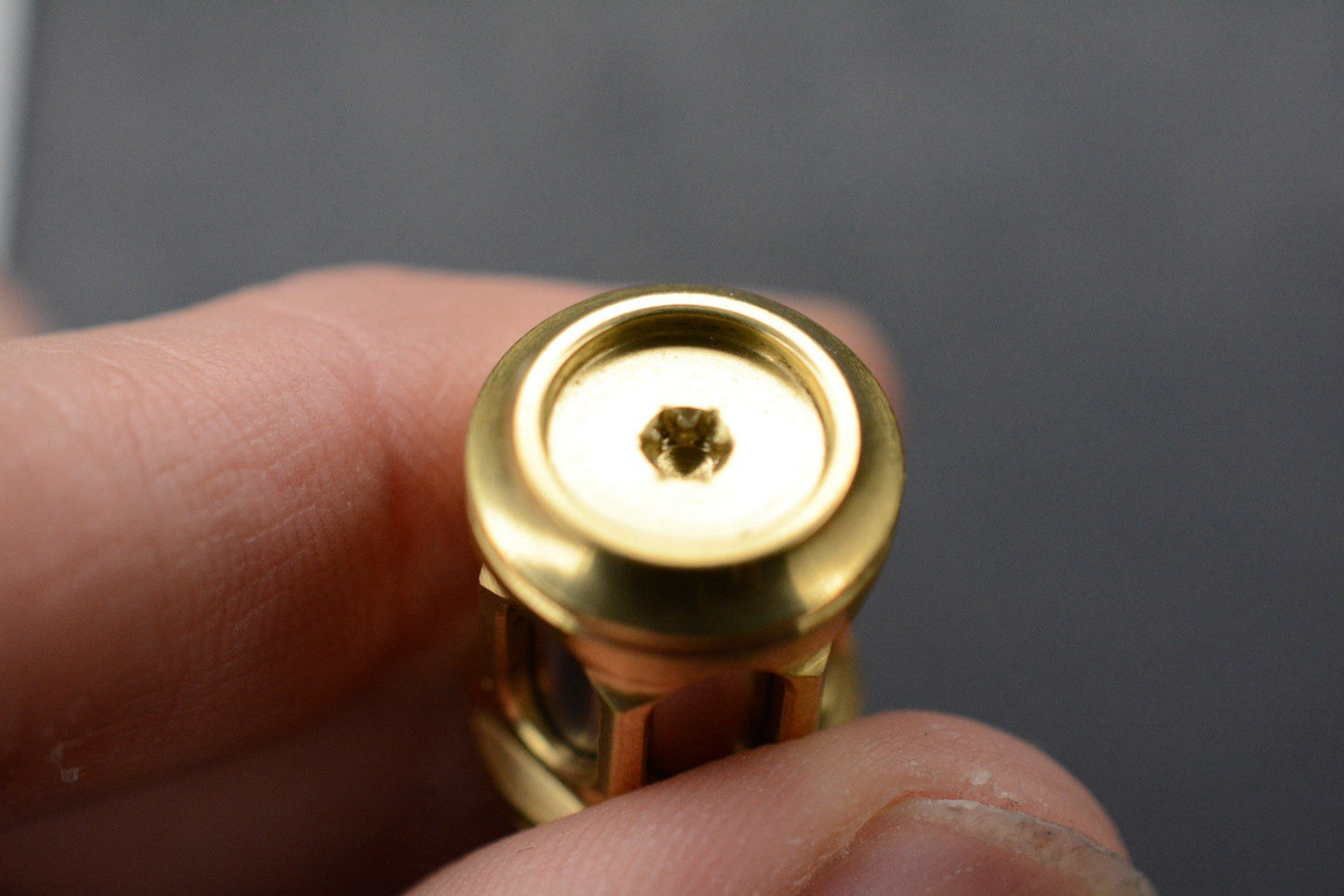 RARE Griffin Combat Modular Satin Brass/ Ti Lantern Lanyard Bead w/ COA SOLD OUT