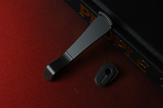 NEW Lynch NW x Chris Reeve Pocket Clip - Modular V1 Glass Blasted Dark Abyss
