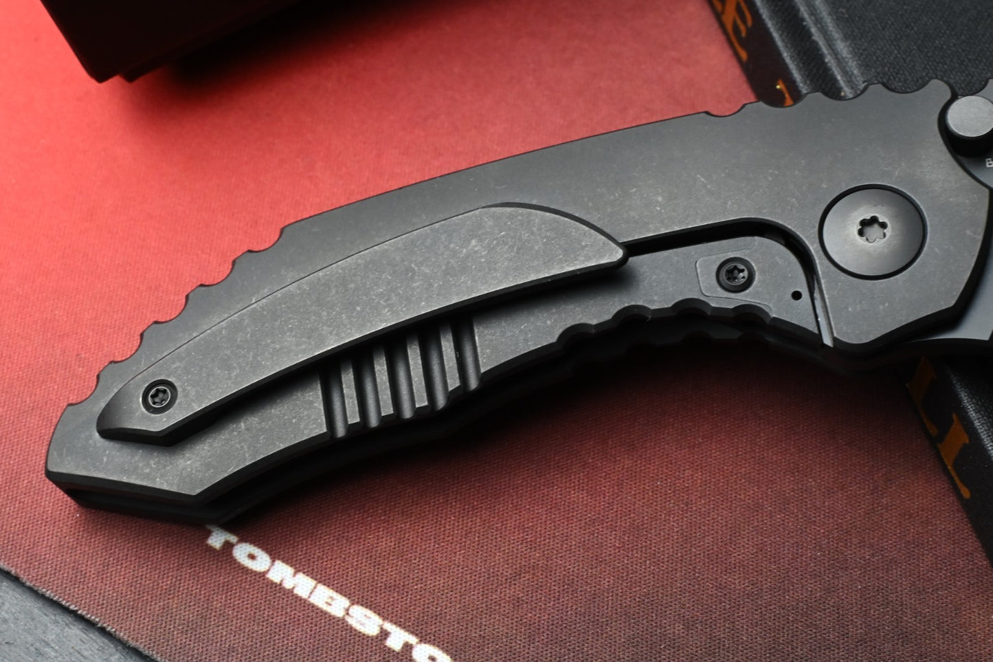 RARE Dalibor Bergam Draco - Black DLC Ti / Black DLC S90V w/ Add. Hardware