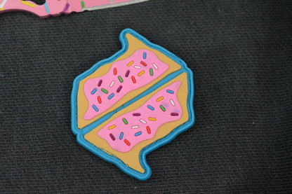 NEW Dessert Warrior SOCP Donut Dagger w/ 2X Donut Beads & Patch