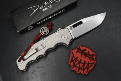 NEW Demko MG AD20 FULL SIZE Smooth Ti Shark Lock / Drop Point MagnaCut