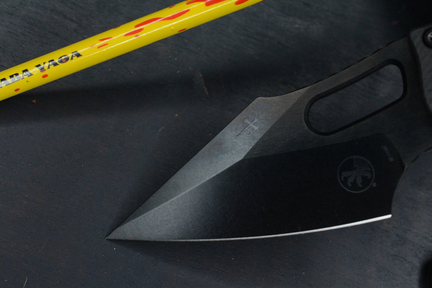 NEW Microtech Stitch-Ram-Lok Carbon Fiber Black DLC w/ Playge Skall & Wick Pack