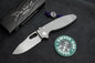NEW Demko AD20 Shark-A-Tac - MagnaCut Stonewash / Smooth Ti w/ Spike GB & Bead