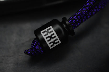 RARE++ Demko AD20 XXX Textured Ti / Stud Only CPM 3V w/ Poison Bead & Patch