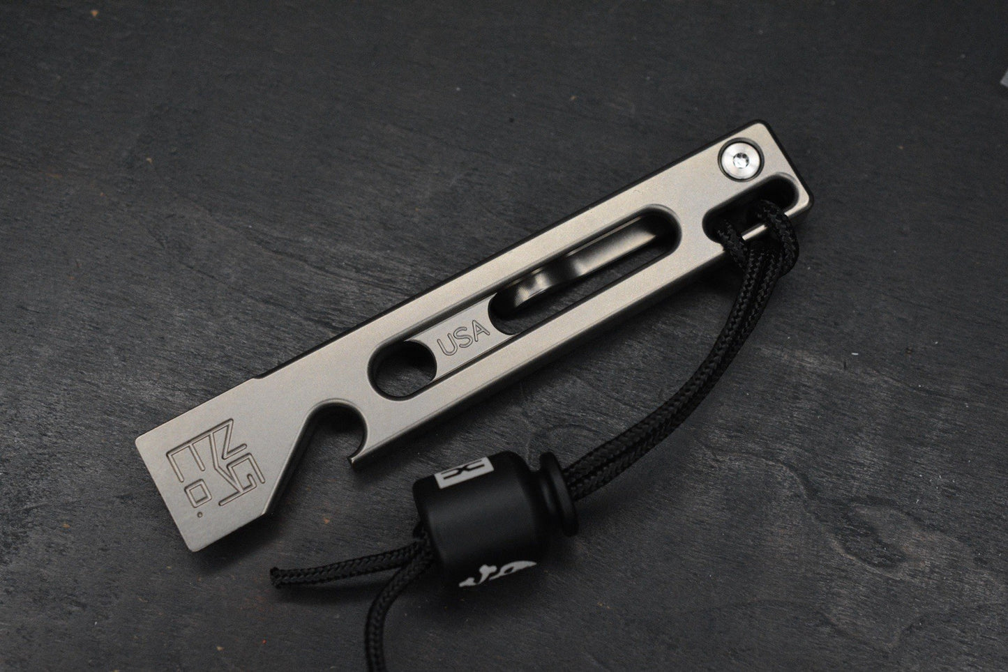 NEW Nice Guy Machine Co Stubbs “Ad Just The Tip” Ed Ti Pry NGMCo w/ Poison Bead