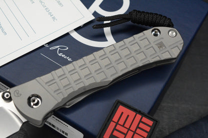 NEW Chris Reeve x Monkey Edge Umnumzaan - Glass Blasted Frag / Tanto Magnacut