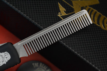 RARE Marfione Custom x Real McCoy Tactical Beard Comb Fine Tooth Elmax SN 632 05/2017