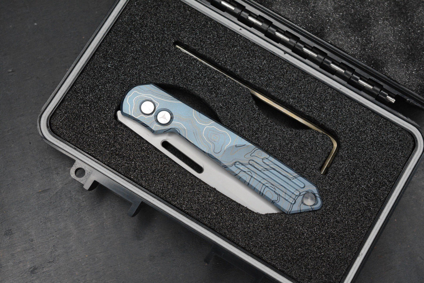 RARE++ Triple Aught Design Nacelle Aerocrafted Blue Ano Topo / Magnacut SOLD OUT