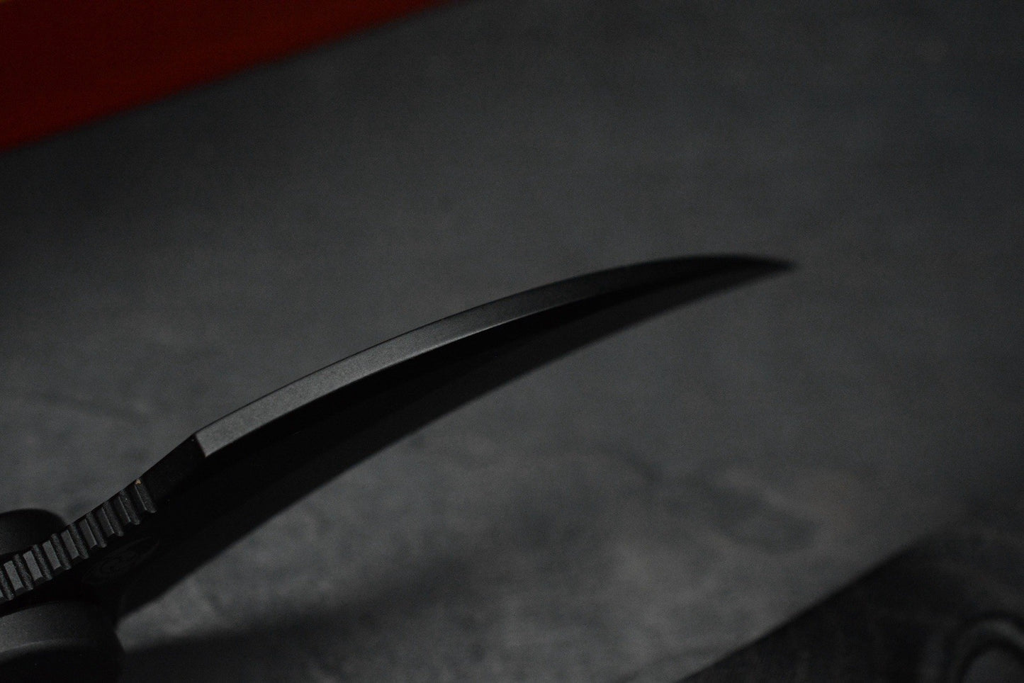 NEW Sneak Reaper Ed’s Manifesto x Cavol - Kage Flipper M390 w/ Black Ti Handle