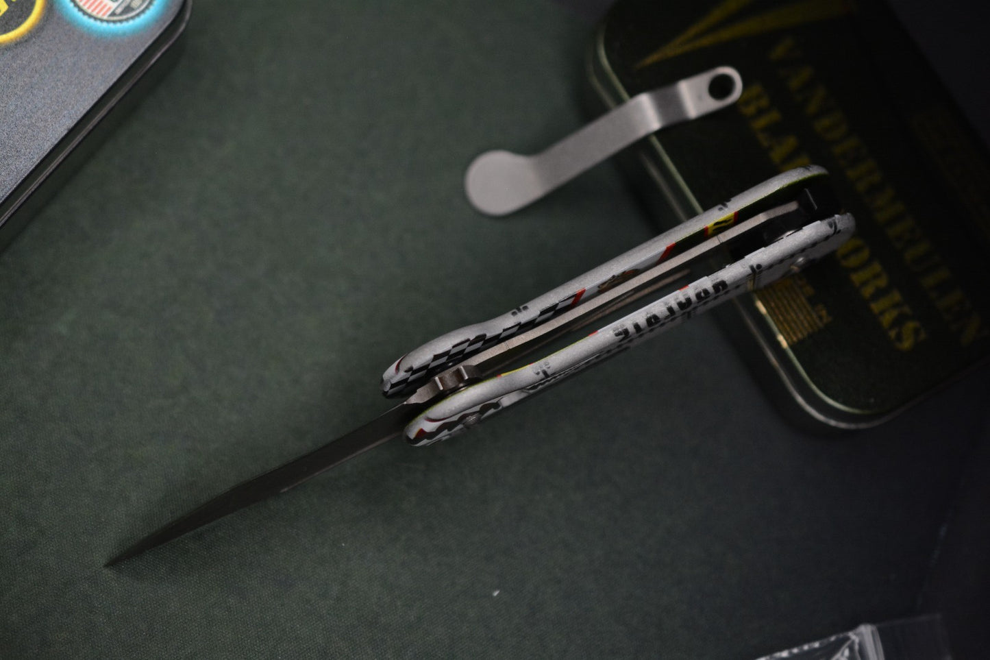 LIMITED EDITION KeyBar x Vandermullen Warthog - Custom Blade & Pocket Clip