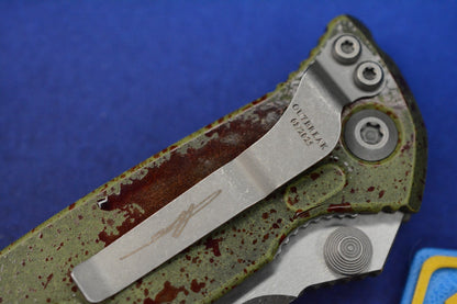 NEW Microtech SOCOM Elite T/E Outbreak w/ Fallout Pack & Biohazard Bead