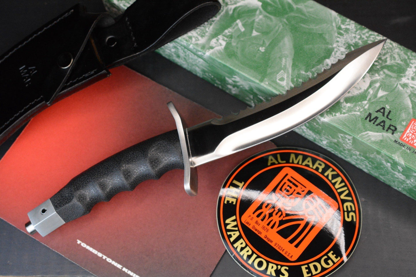 RARE++ Al Mar Warrior Fixed Blade- 1980s Complete w/ Original Packaging