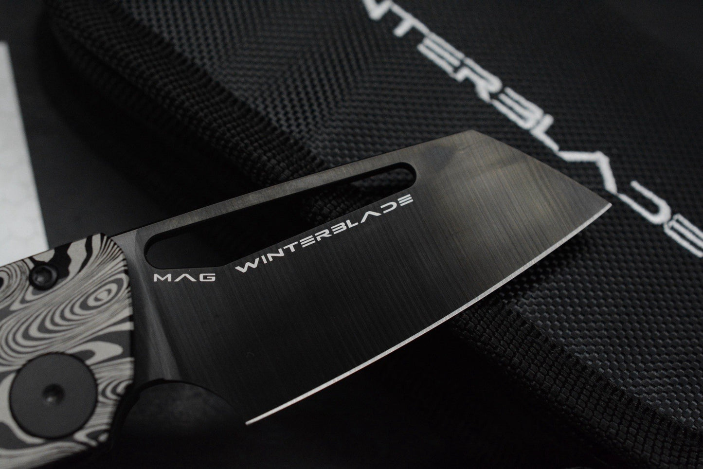 NEW Winterblade Factor B4 Laser Zebra Ti / DLC Satin Magnacut Batch 4 w/ COA