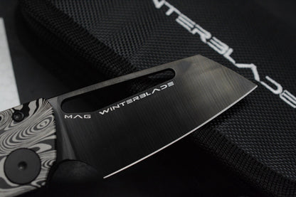 NEW Winterblade Factor B4 Laser Zebra Ti / DLC Satin Magnacut Batch 4 w/ COA