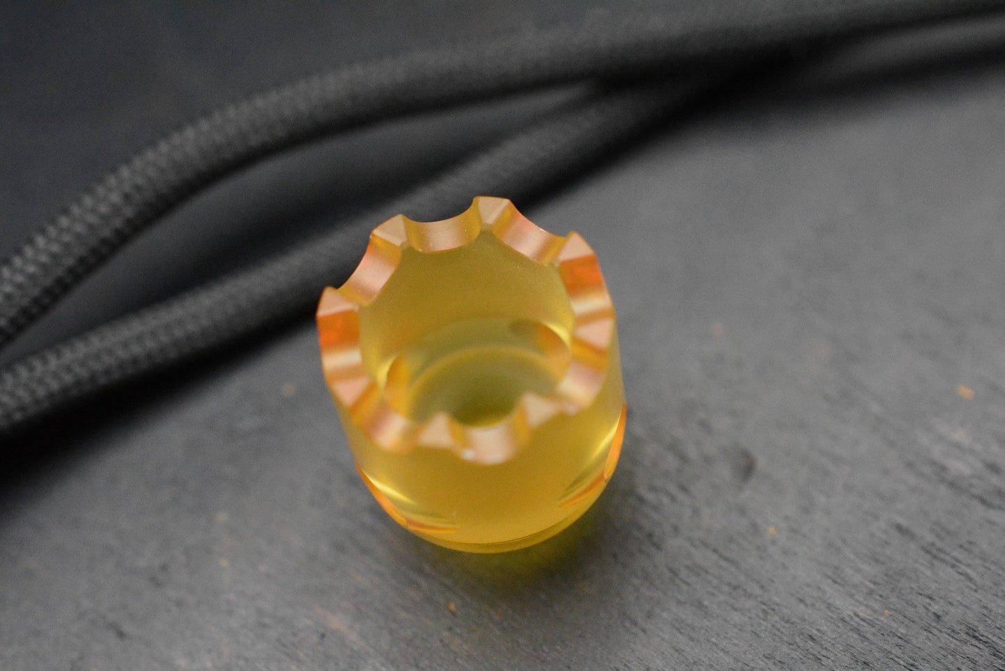 RARE ZF Designs PAC-Man Ghost - Ultem Bead Re Playge Microtech