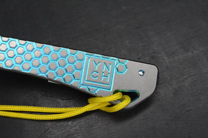 NEW Lynch NW In Without Knocking v1.5 Bee Keeper Stone Logo Green Ano Ti