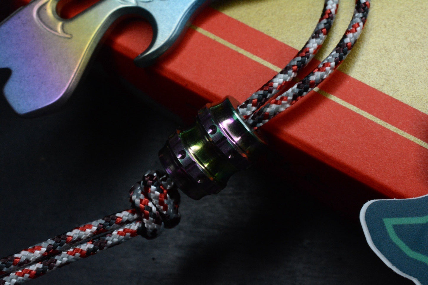 NEW Lynch Northwest V1.7 Double Wing Makers Choice Ano Pry w/ Custom Bead & COA