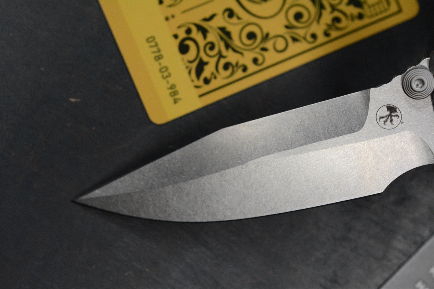 NEW Microtech Socom Delta RAM-LOK Ti/ SPEARPOINT M390 w/ John Wick Pack & Bead