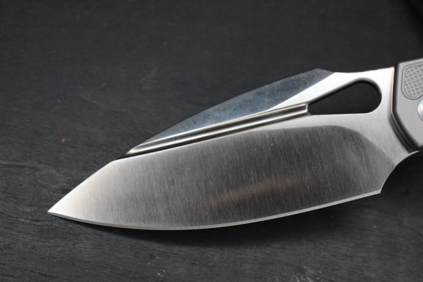 NEW Monterey Bay Knives Sabretooth Frag Pattern Ti- S90V Blade SOLD OUT