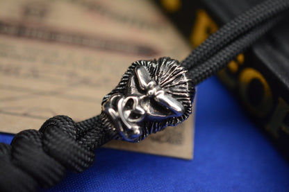 RARE Starlingear Customs .925 Sterling “Angry Silverback Gorilla S2 Bead