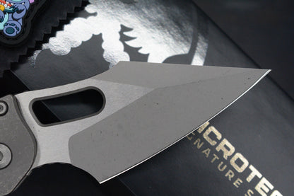 NEW Microtech Manual Stitch Marfione Select - Full Ti/ Frag w/ CMW Bead & Patch