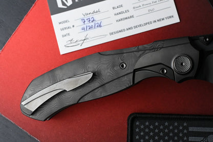 RARE Null Vandal Black DLC Dunes / Belt Satin Vanax Blade w/ Sneakreaper Patch