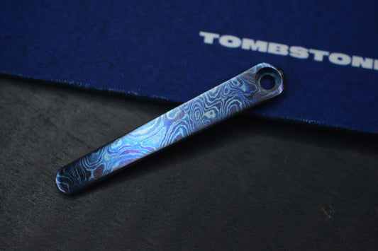 CUSTOM RGT V2 Full Timascus Pocket Clip For Chris Reeve Knives