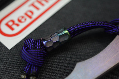 RARE Rep The Rat Studio Socket Pry Bar - Anodized Ti w/ Bead