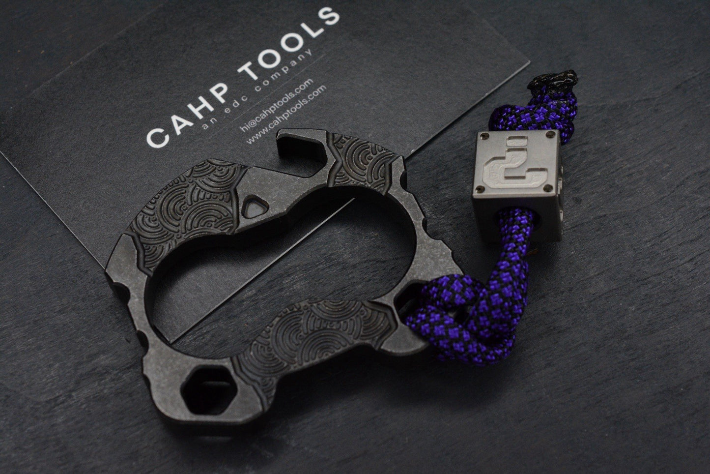 NEW Urban EDC x CAHP Tools Panda V4 - Black DLC Chaos Seigahai w/ TKW Mario Bead