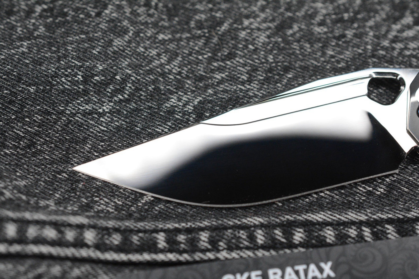 RARE Custom Knife Factory x Marfione Ratax - Polished M398 / Ti Integral SN#005