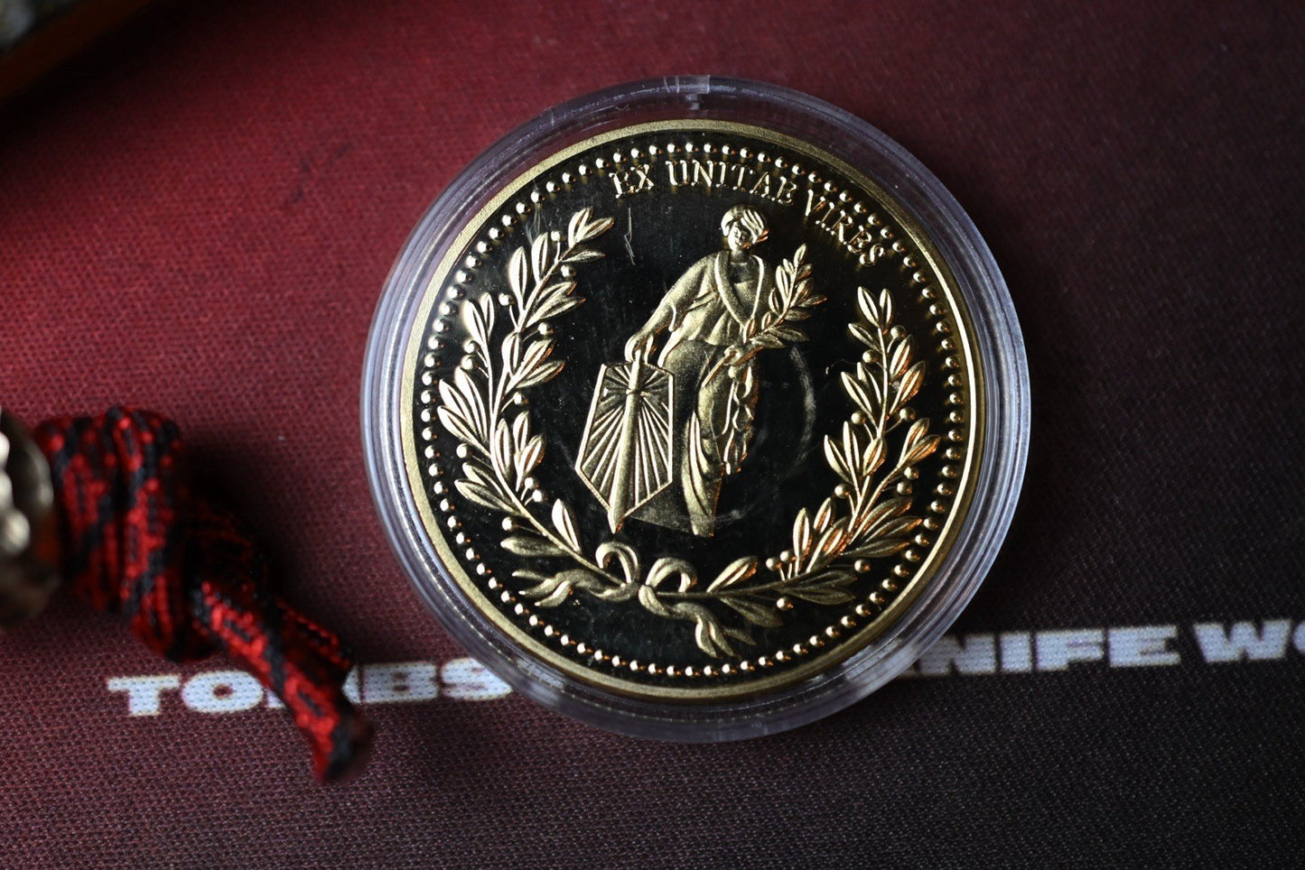 RARE Half Face Blades Cardiac Spike - Gold Finish w/ Bead & Wick Set