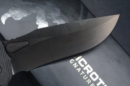 NEW Microtech Amphibian Ram Lok CF DLC Sig Series w/ Playge Bead & Wick Pack