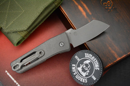 RARE MID-TECH Serge Pachenko x Gavin Hawk Guppy - Acid Wash Ti / MagnaCut