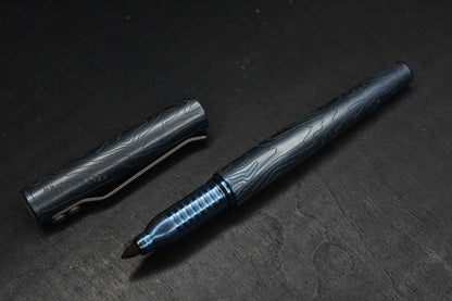 RARE Fellhoelter x Triple Aught Design M22 Pen/ Felt Tip Ti Ano Stone Design