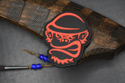 NEW Monkey Edge x RMJ Gold Point Red Stick - Hard Maple Fire Branded w/ Braid