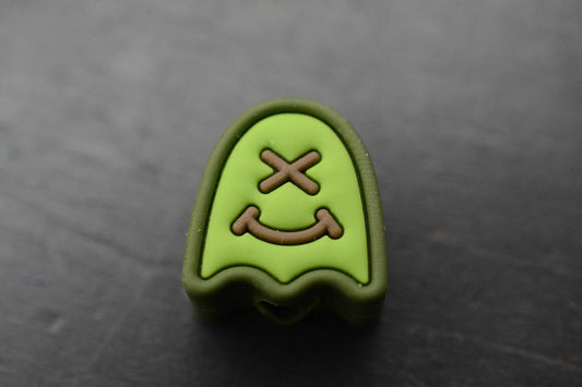 NEW Wkrmn Design - Ghost PVC Bead - Olive/ Green