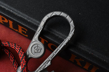 RARE Monkey Edge x Shirogorov Zaika - Frag Pattern Ti w/Monkey Bead & MEFP Patch
