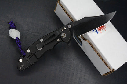 RARE Hinderer XM-18 Battle Black Magnacut Bowie/ G10 w/ Koch Artifakt Bead