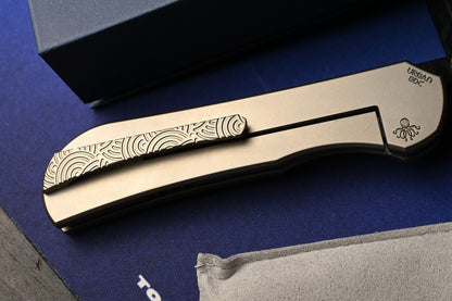 NEW Piratech x Urban EDC Saga - Mirror DLC S90V / Zir Blast Ti / Seigahai