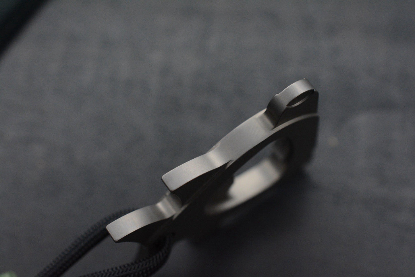 NEW Monterey Bay Hammerhead Bottle Opener - Titanium 2”x2” w/ Koch Artifakt Bead