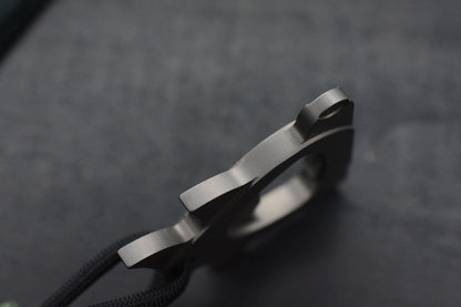 NEW Monterey Bay Hammerhead Bottle Opener - Titanium 2”x2” w/ Koch Artifakt Bead