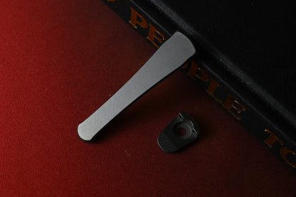 NEW Lynch NW x Chris Reeve Pocket Clip - Modular V1 Glass Blasted Dark Abyss