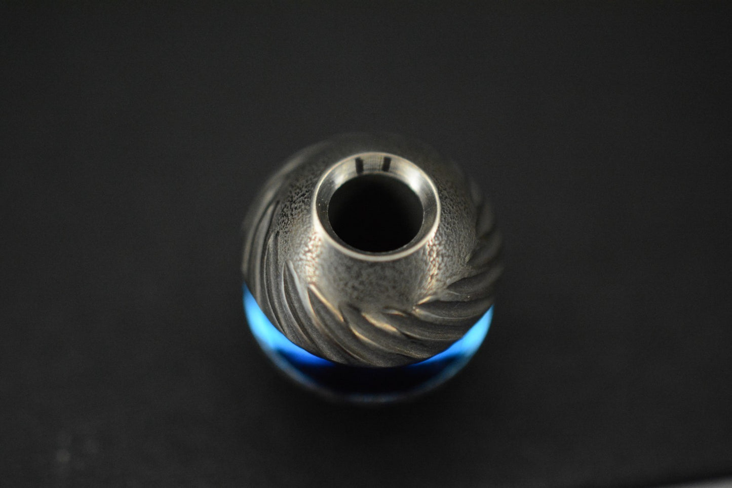RARE Renaissance Creations Custom Death Sphere Full Ano Ti Bead Re Microtech