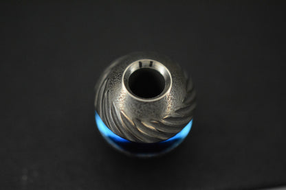 RARE Renaissance Creations Custom Death Sphere Full Ano Ti Bead Re Microtech