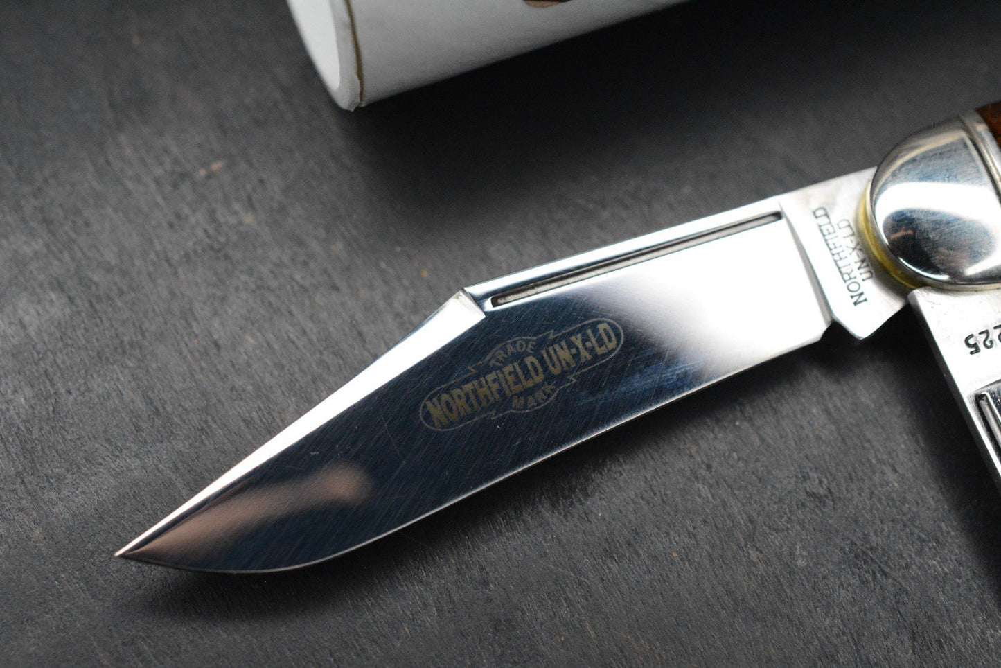 NEW Great Eastern Cutlery Northfield - Jumbo Stockpen Jack Brown Burlap Micarta