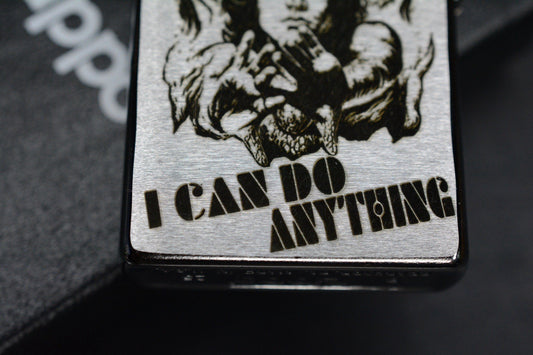 RARE CUSTOM ZIPPO x The Doors Jim Morrison “I Am The Lizard King” Lighter