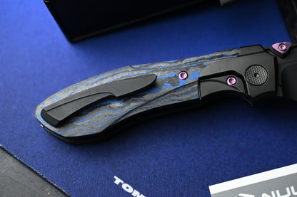 NEW Null x UC EXC Voodoo Doll - Blurple Camo Carbon Handle Matte DLC Vanax Blade