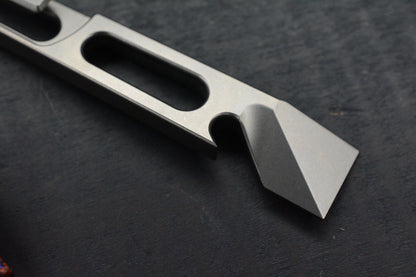 NEW Nice Guy Machine Co Side Piece Ti Pry w/ TKW Frankart Bead NGMCo